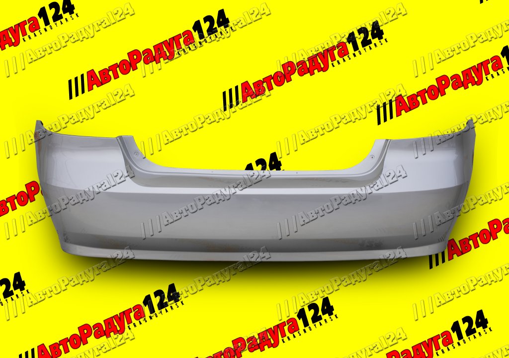 Фотография Бампер задний Chevrolet Aveo, Шевроле Авео седан (2006-2012) (T250) Poly Silver (92U)